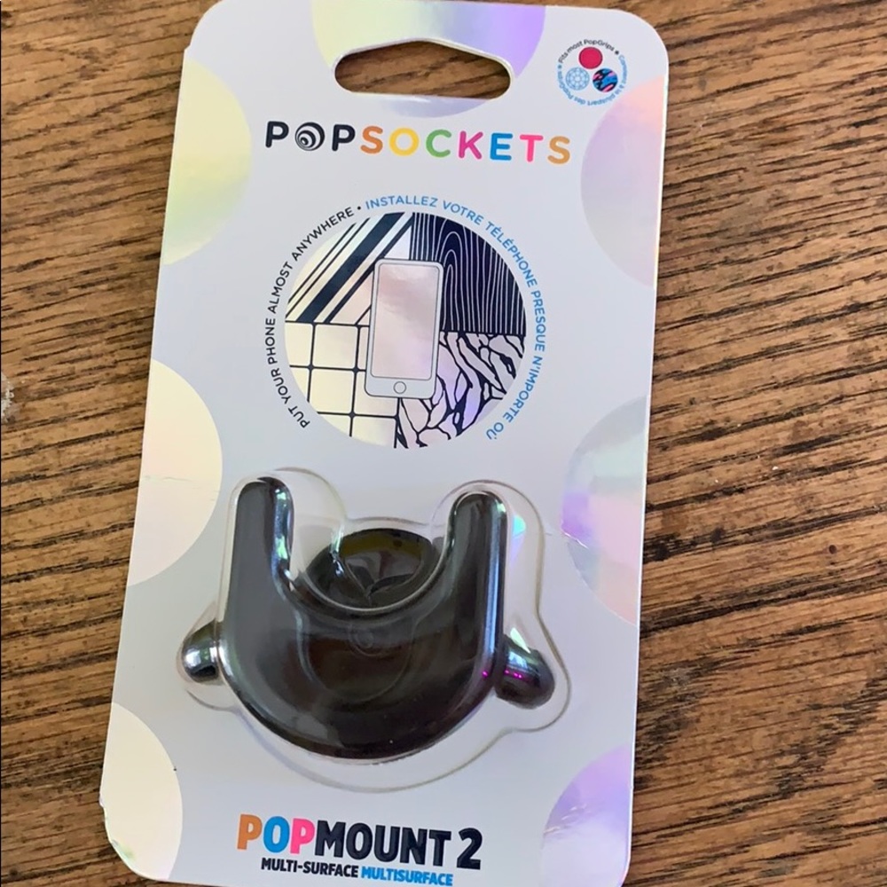 Pop socket holder